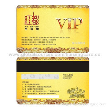 Magnetic Strip Card, in Various Shapes